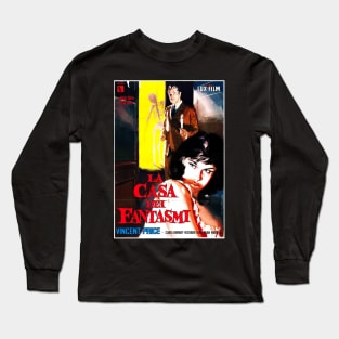 House on Haunted Hill (Italian Poster) Long Sleeve T-Shirt